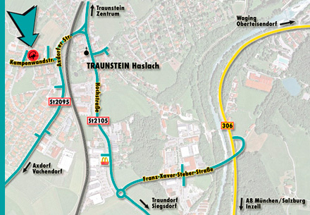 Anfahrt Haslach Digiton